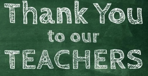 Thank you teachers
