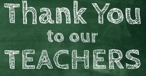 Thank you teachers